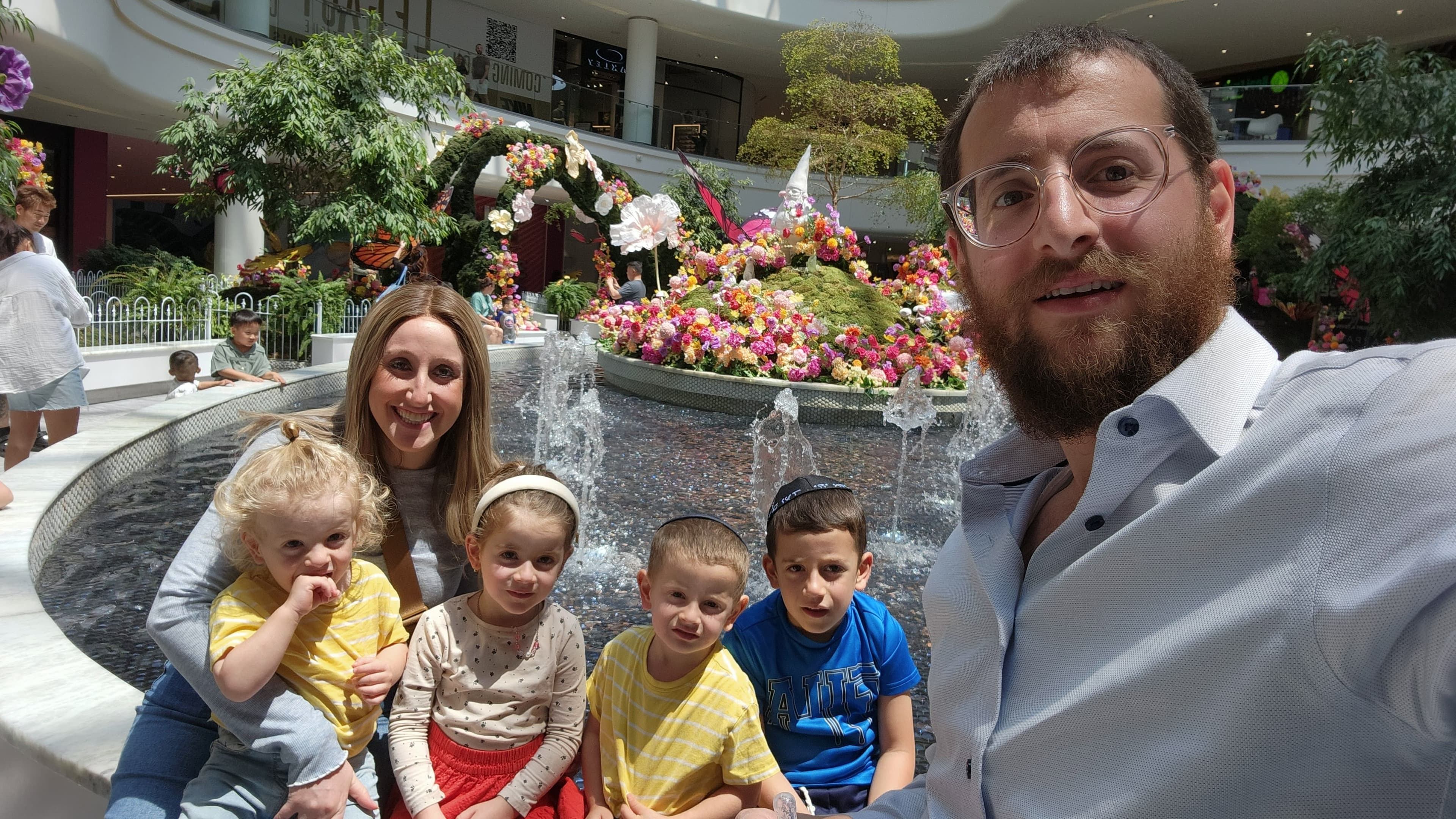 La familia Meer en Jabad en Campus
